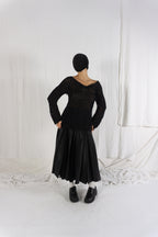 Issey Miyake S/S 1998 rare silk knit – side view | Recente Studio