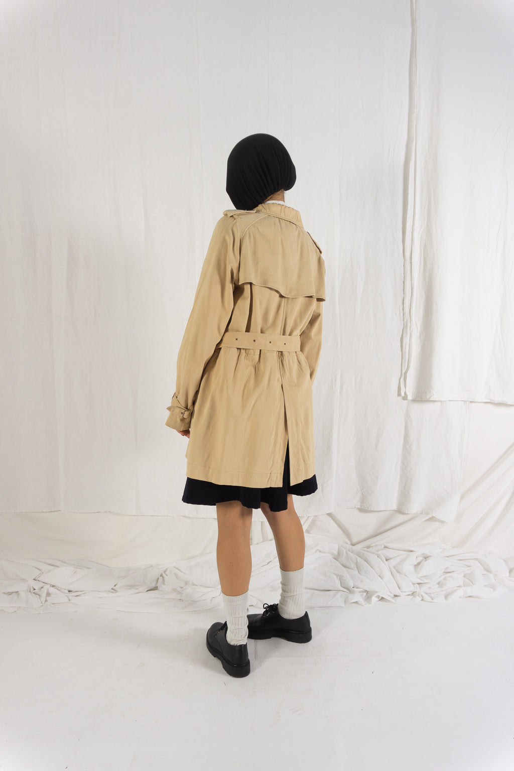 Undercover Jun Takahashi S/S 2004 trench – label detail | Recente Studio