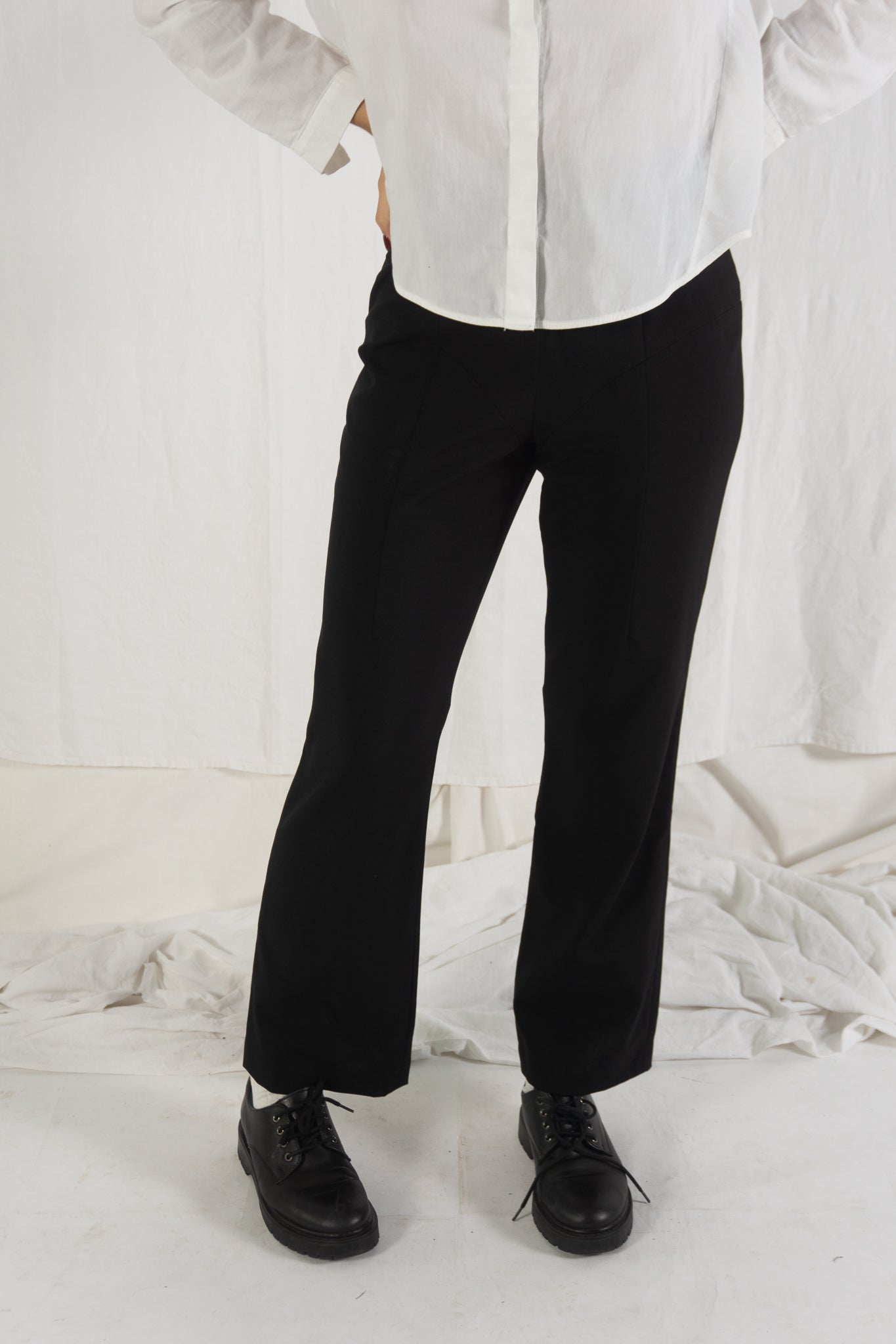 Junya Watanabe A/W 1995 classic pants – front view | Recente Studio