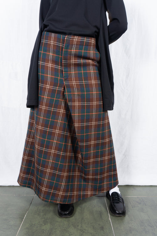 tricot Comme des Garçons 2000 long skirt – side view | Recente Studio