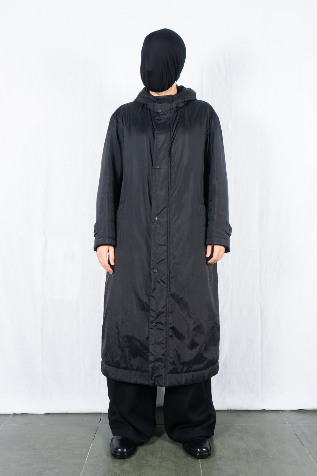Issey Miyake Men A/W 1999 padded parachute coat – front view | Recente Studio