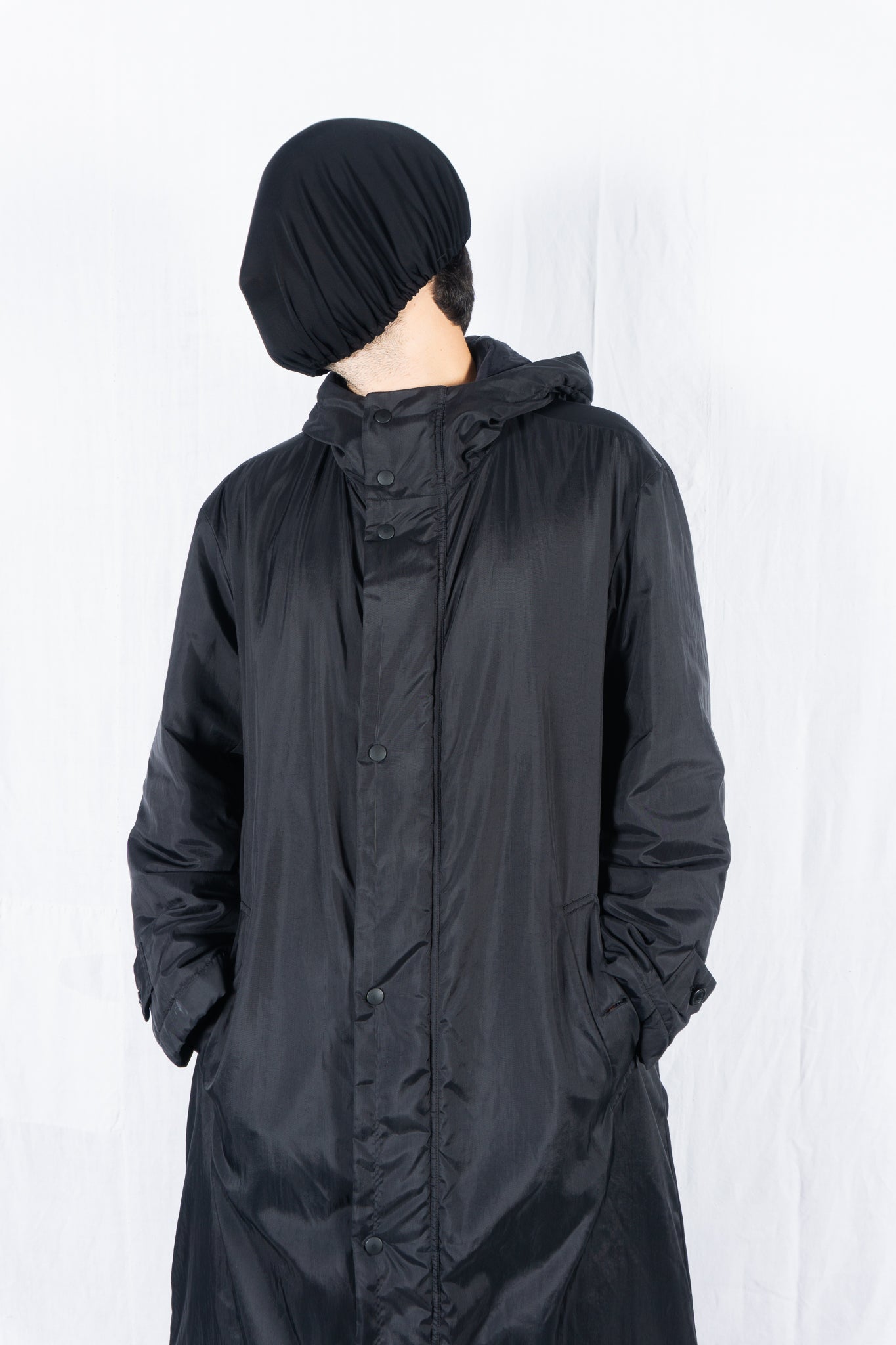 Issey Miyake Men A/W 1999 padded parachute coat – open front | Recente Studio