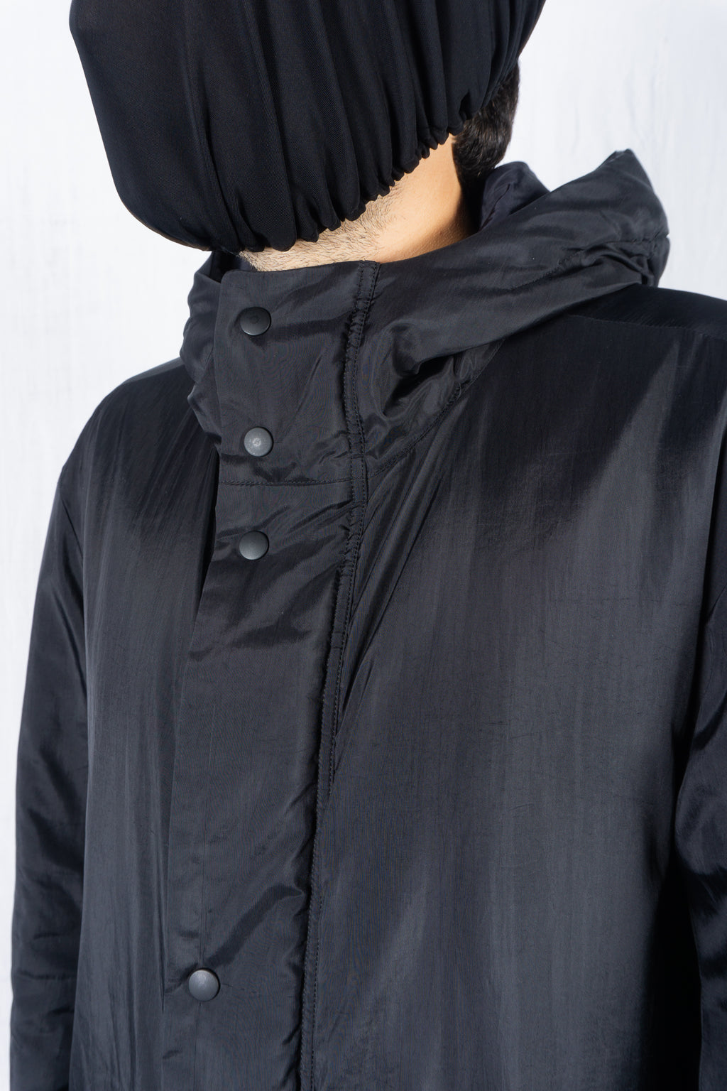 Issey Miyake Men AW99 padded parachute coat – back view | Recente Studio