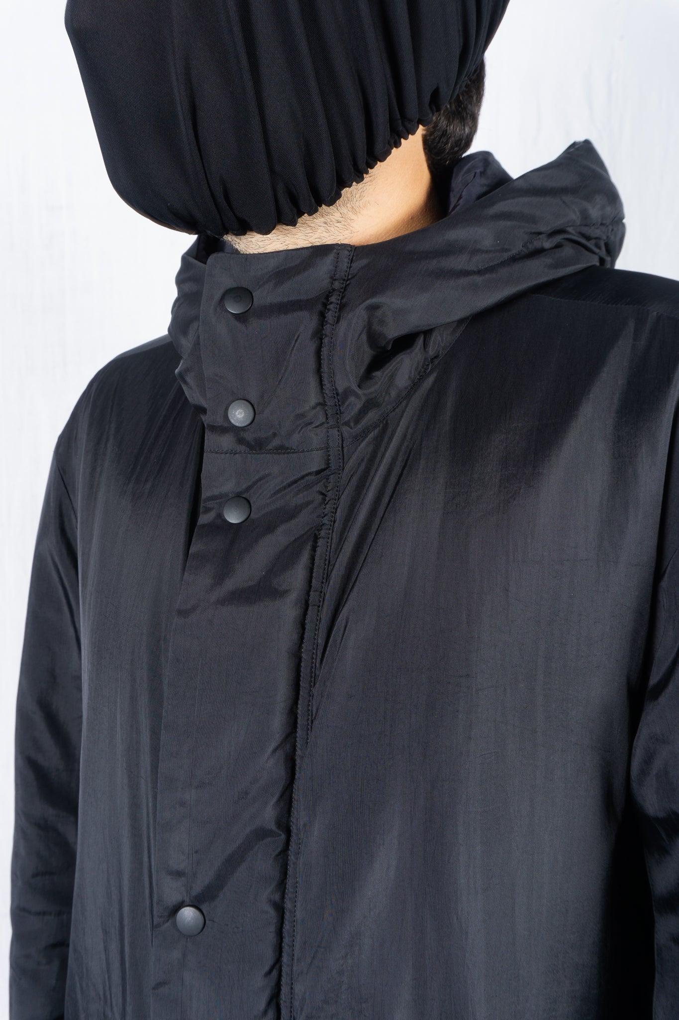 Issey Miyake Men AW99 padded parachute coat – back view | Recente Studio