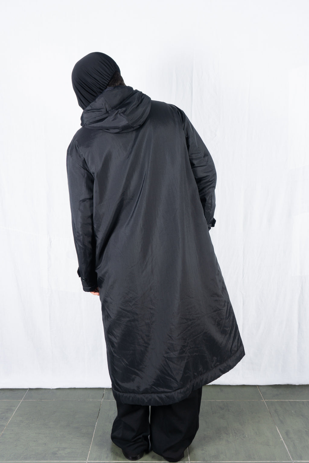 Issey Miyake Men AW99 padded parachute coat – full length | Recente Studio
