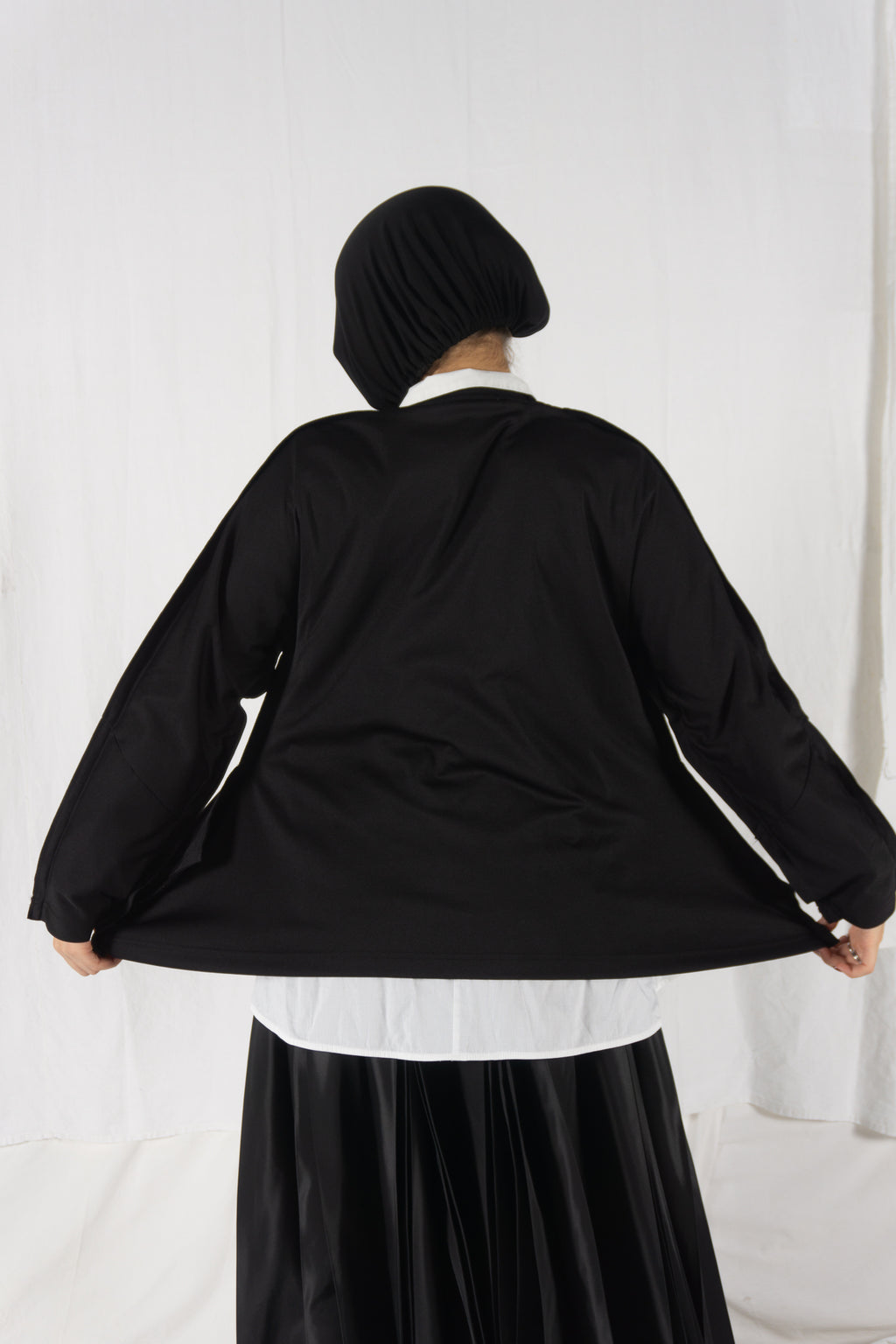 Comme des Garçons SS14 holes sweater – close-up | Recente Studio