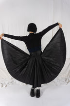Junya Watanabe A/W 1999 pleated skirt – front view | Recente Studio