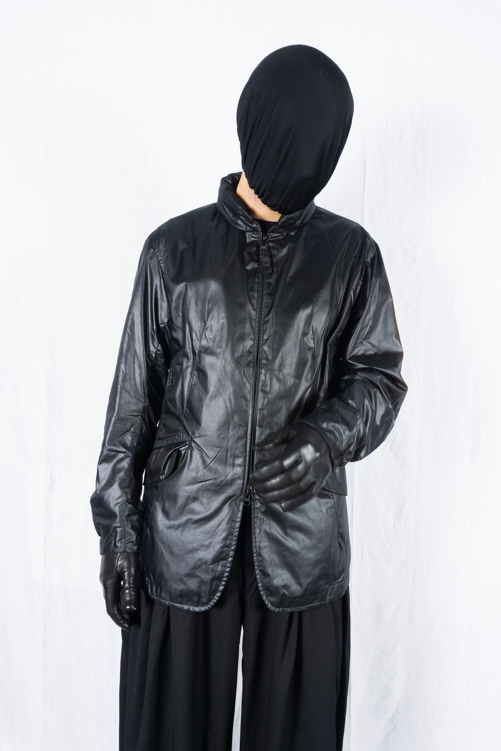 Issey Miyake Men 2000s technical jacket – side view | Recente Studio