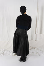 Junya Watanabe A/W 1999 pleated skirt – full length | Recente Studio