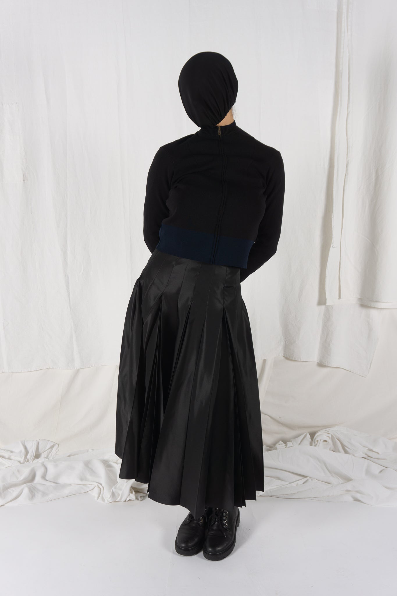 Junya Watanabe A/W 1999 pleated skirt – full length | Recente Studio