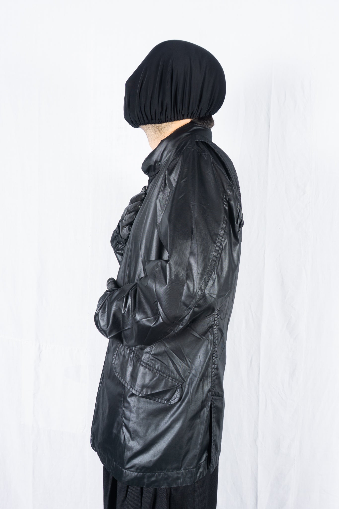 Issey Miyake Men 2000s technical jacket – open front | Recente Studio