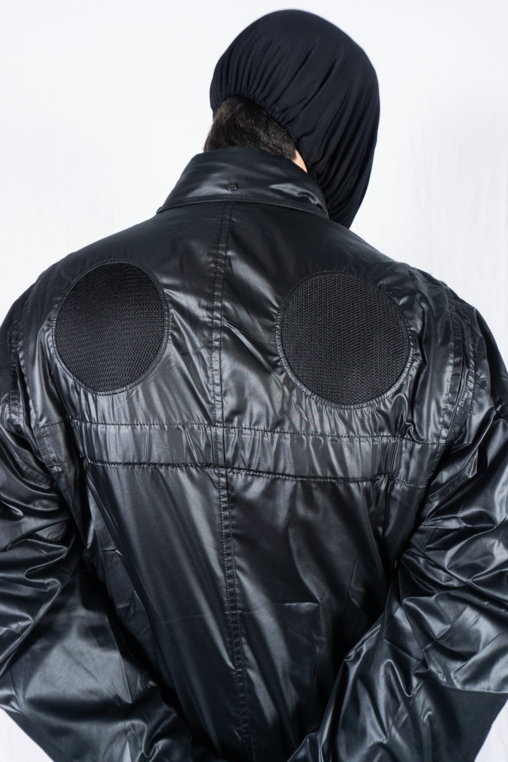 Issey Miyake Men 2000s technical jacket – mesh detail | Recente Studio
