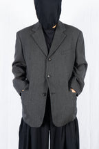 Comme des Garçons Homme Plus AW90 lapel jacket – back view | Recente Studio