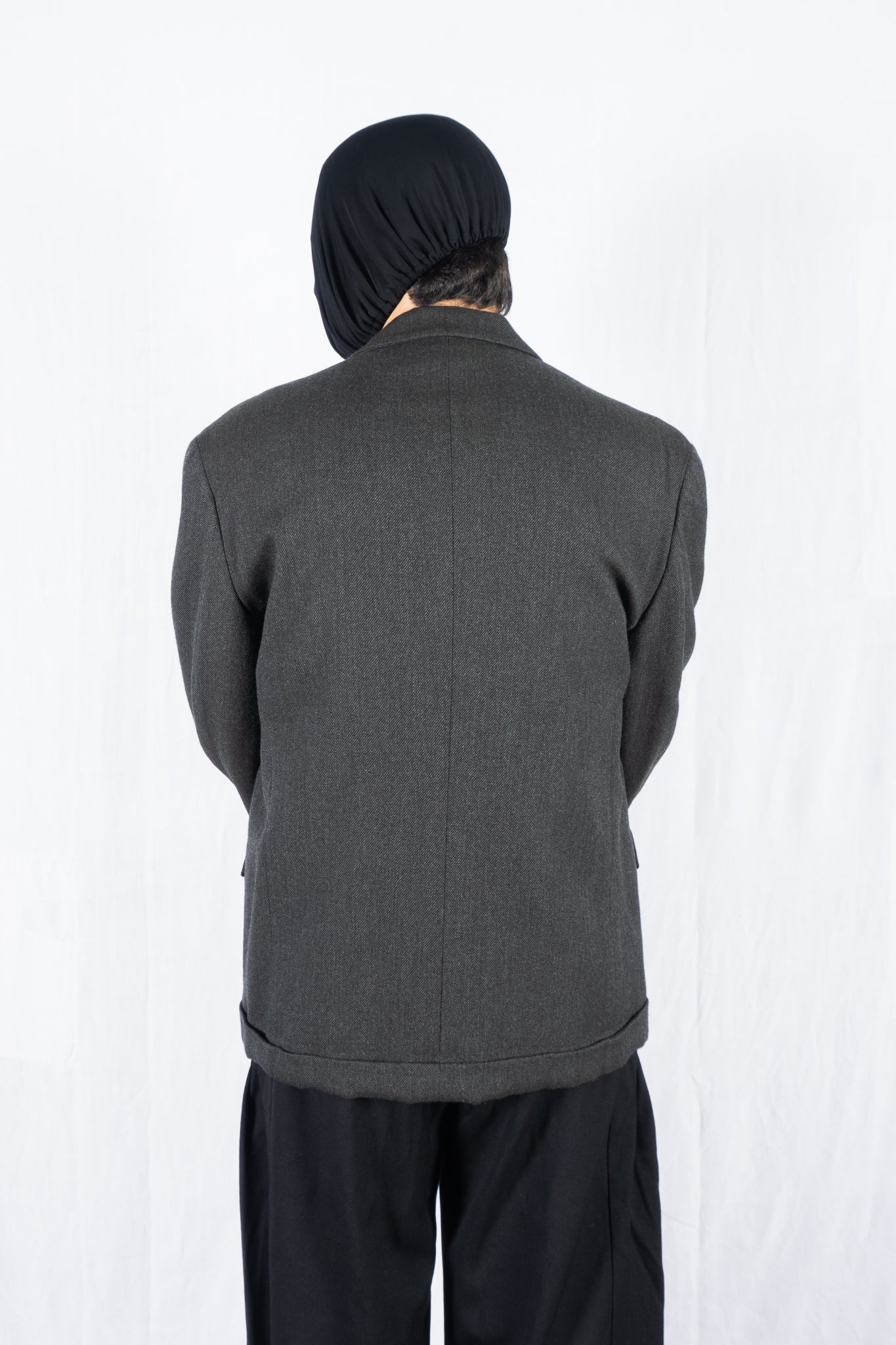 Comme des Garçons Homme Plus A/W 1990 lapel jacket – side view | Recente Studio
