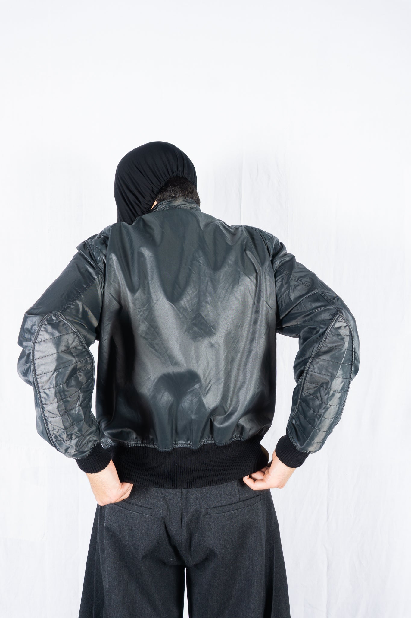Skyline Issey Miyake Design Studio 1983 racing jacket – back view | Recente Studio