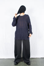 Yohji Yamamoto Pour Homme 1990s distressed jumper – side view | Recente Studio