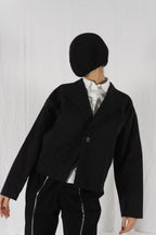 Issey Miyake A/W 2019 triangle jacket – front view | Recente Studio