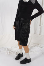Comme des Garçons S/S 2007 asymmetric shorts – side view | Recente Studio