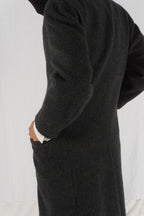 Issey Miyake Men A/W 2021 boiled wool coat – full length | Recente Studio
