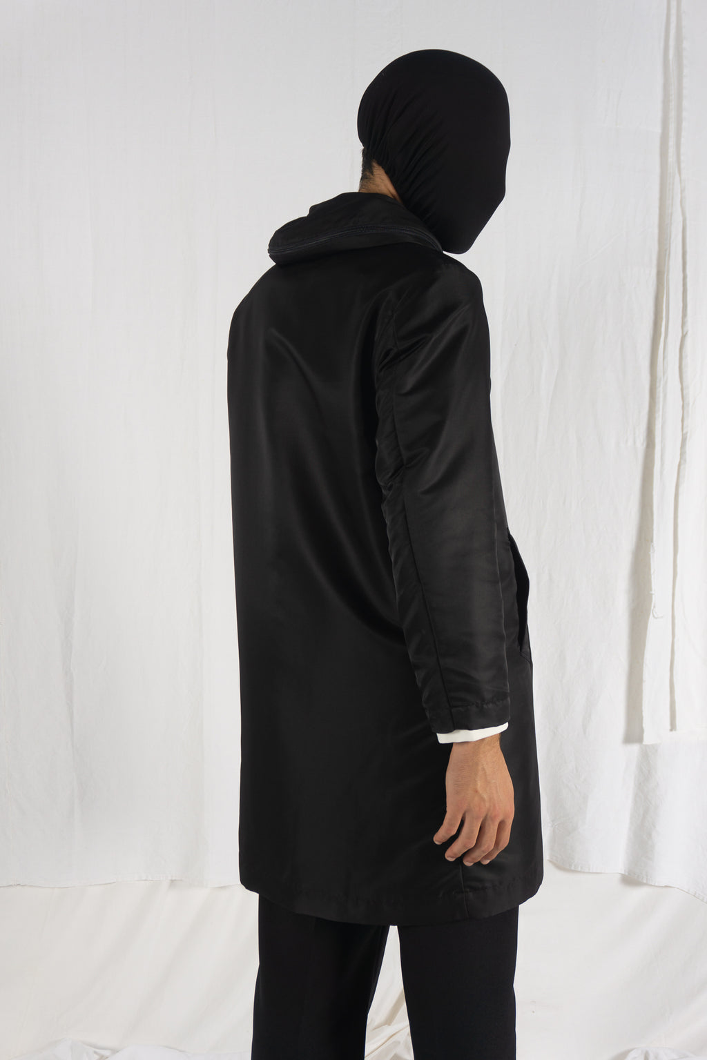 Issey Miyake A/W 2012 double layer parka coat – full length | Recente Studio