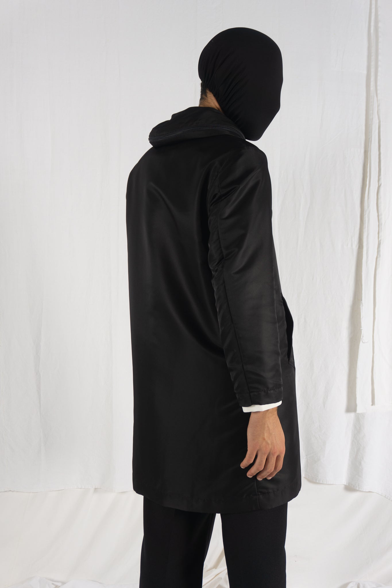 Issey Miyake A/W 2012 double layer parka coat – full length | Recente Studio