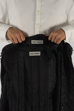 Issey Miyake AW12 double layer parka coat – back view | Recente Studio