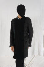 Maison Mihara Yasuhiro 2000s remake coat jacket – front view | Recente Studio