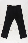 Comme des Garçons Homme Plus A/W 2002 wool strip pants – front view | Recente Studio