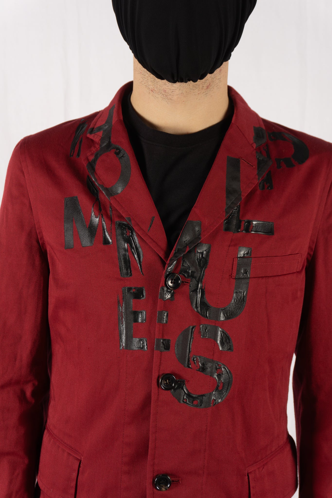 Comme des Garçons Homme Plus SS02 jacket – back view | Recente Studio