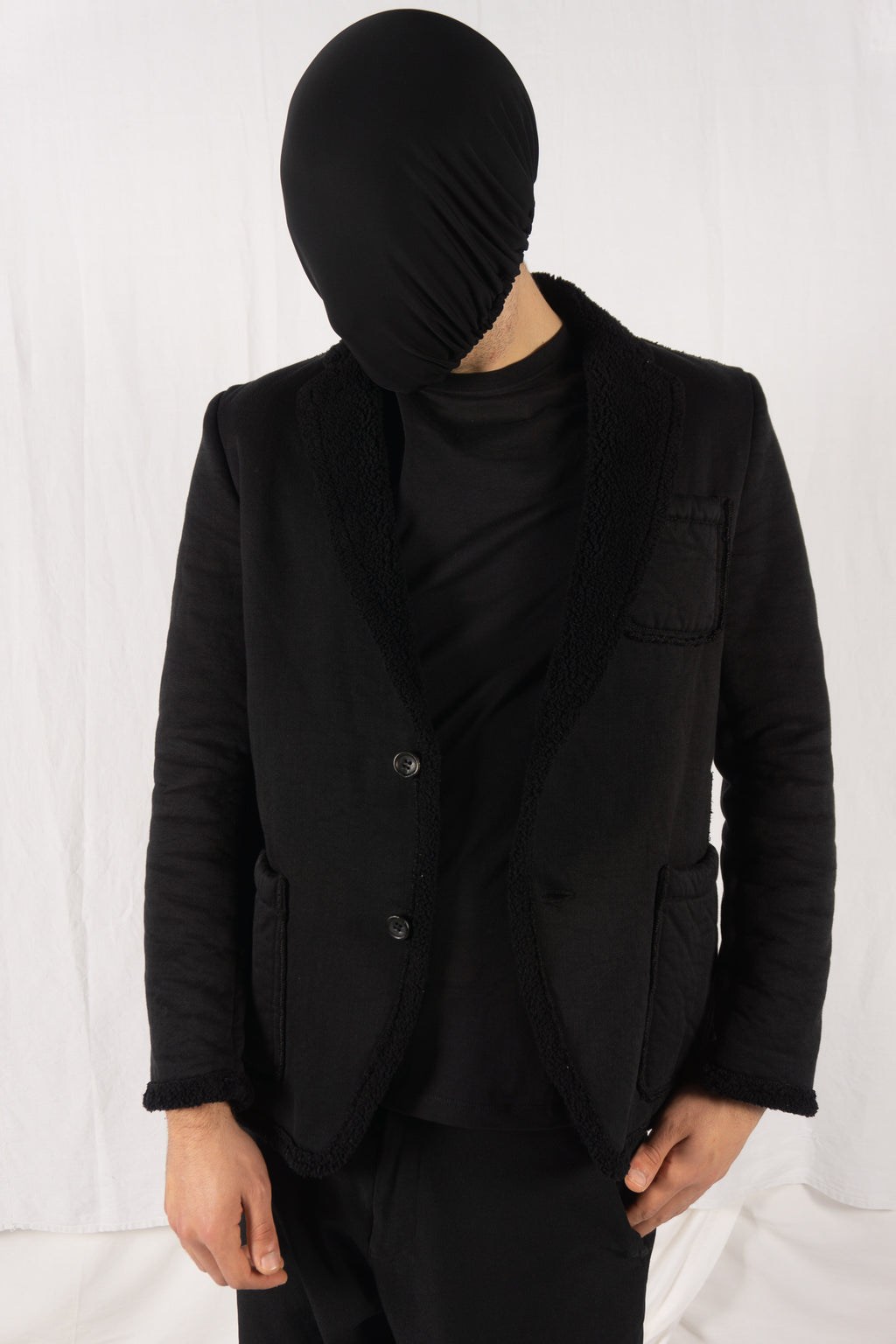 Comme des Garçons Homme AW06 jacket – pocket detail | Recente Studio