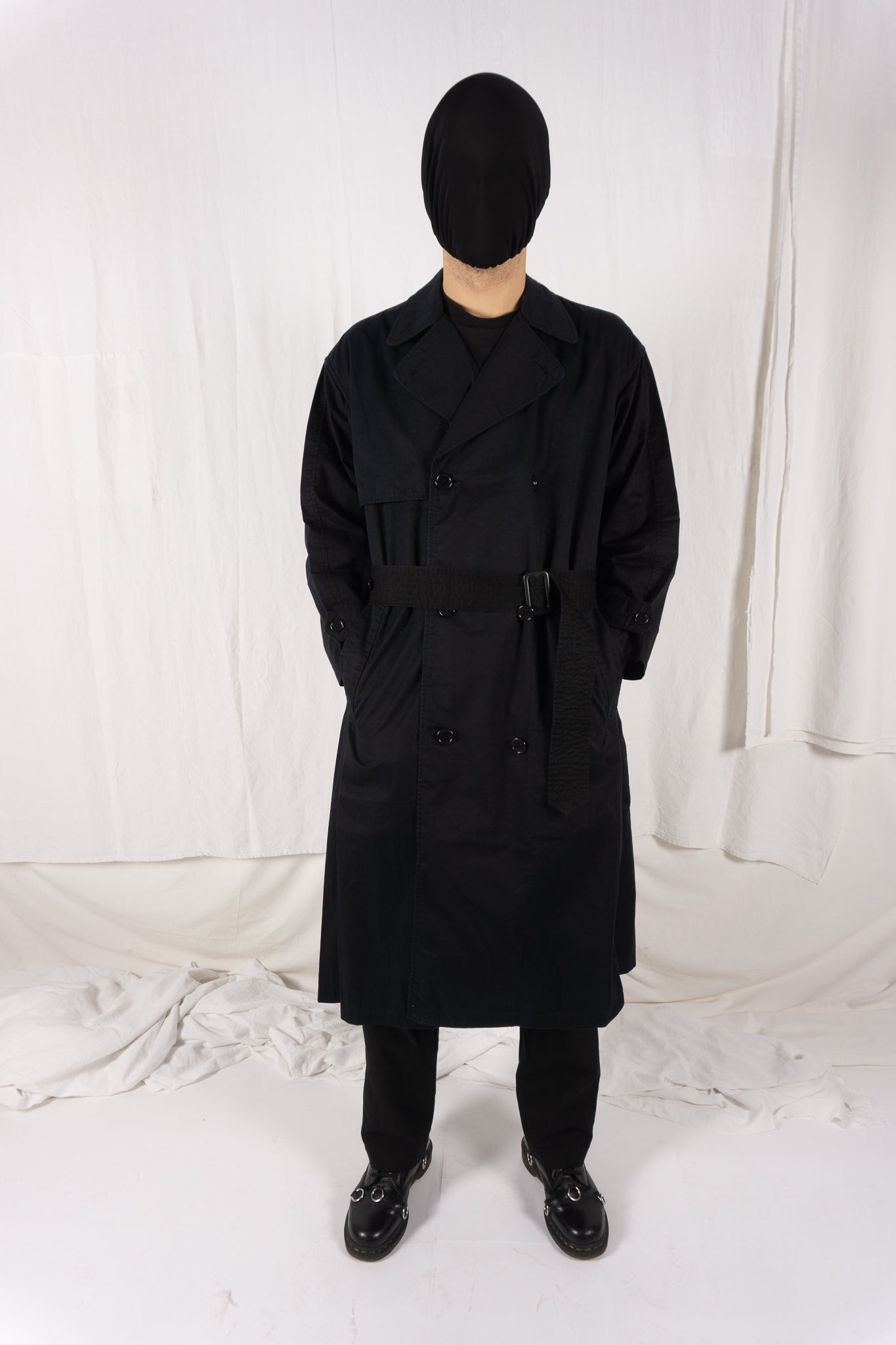 Issey Miyake Sport 1990s trench – detail | Recente Studio