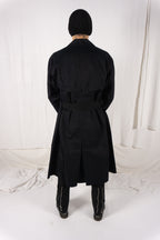 Issey Miyake Sport 1990s trench – label detail | Recente Studio