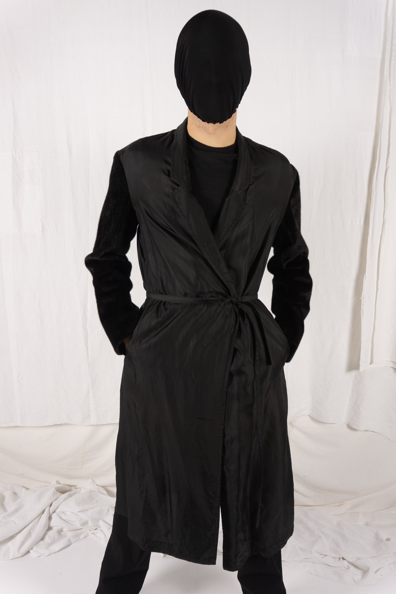 Comme des Garçons Homme Plus AW19 coat – closure detail | Recente Studio