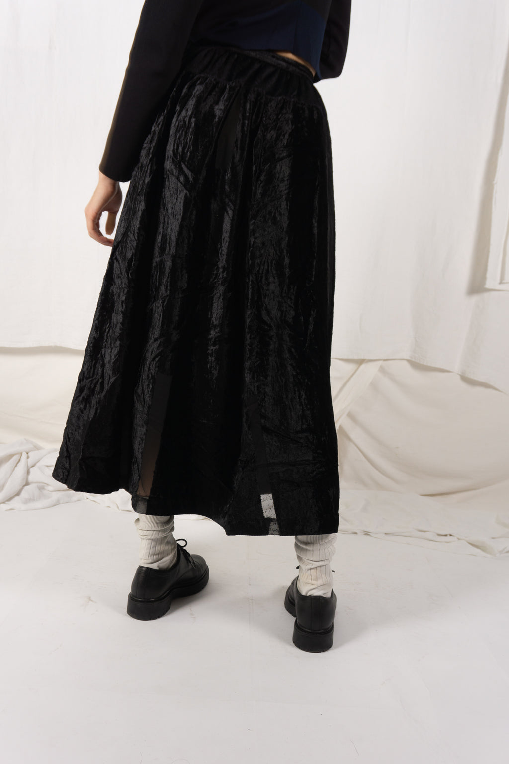 Comme des Garçons 1980s long skirt – label detail | Recente Studio