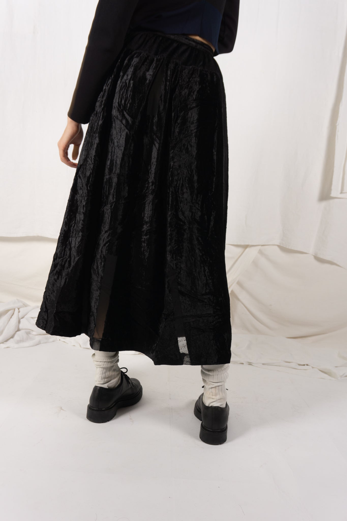 Comme des Garçons 1980s long skirt – label detail | Recente Studio