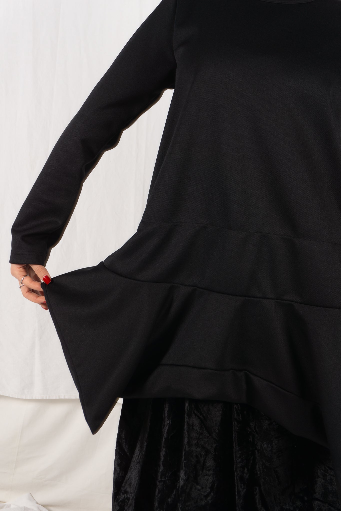 Comme des Garçons SS21 asymmetric shirt – puffy detail | Recente Studio