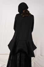 Comme des Garçons SS21 asymmetric shirt – back view | Recente Studio