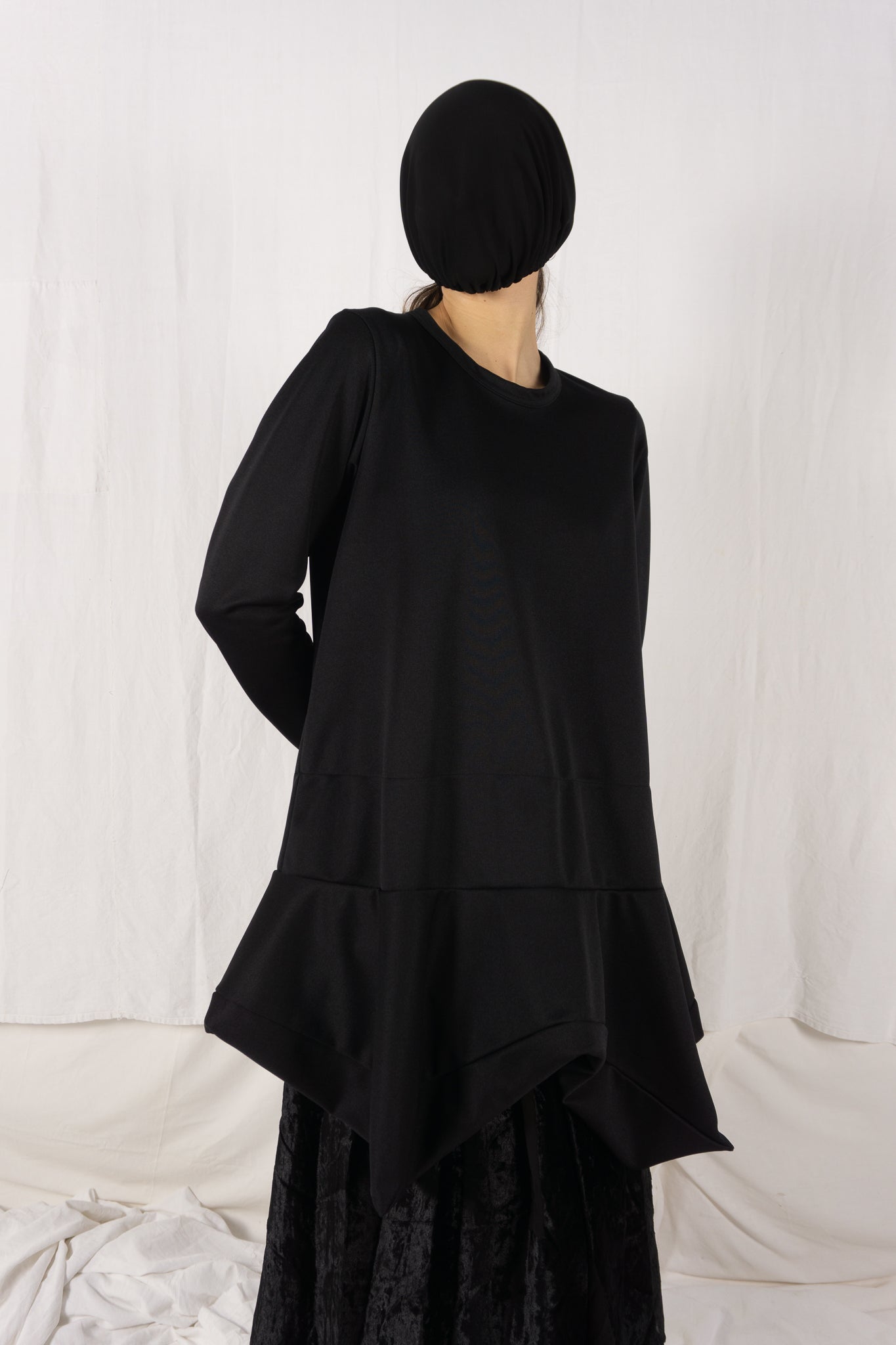 Comme des Garçons S/S 2021 asymmetric shirt – side view | Recente Studio