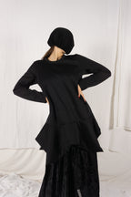 Comme des Garçons SS21 asymmetric shirt – label detail | Recente Studio