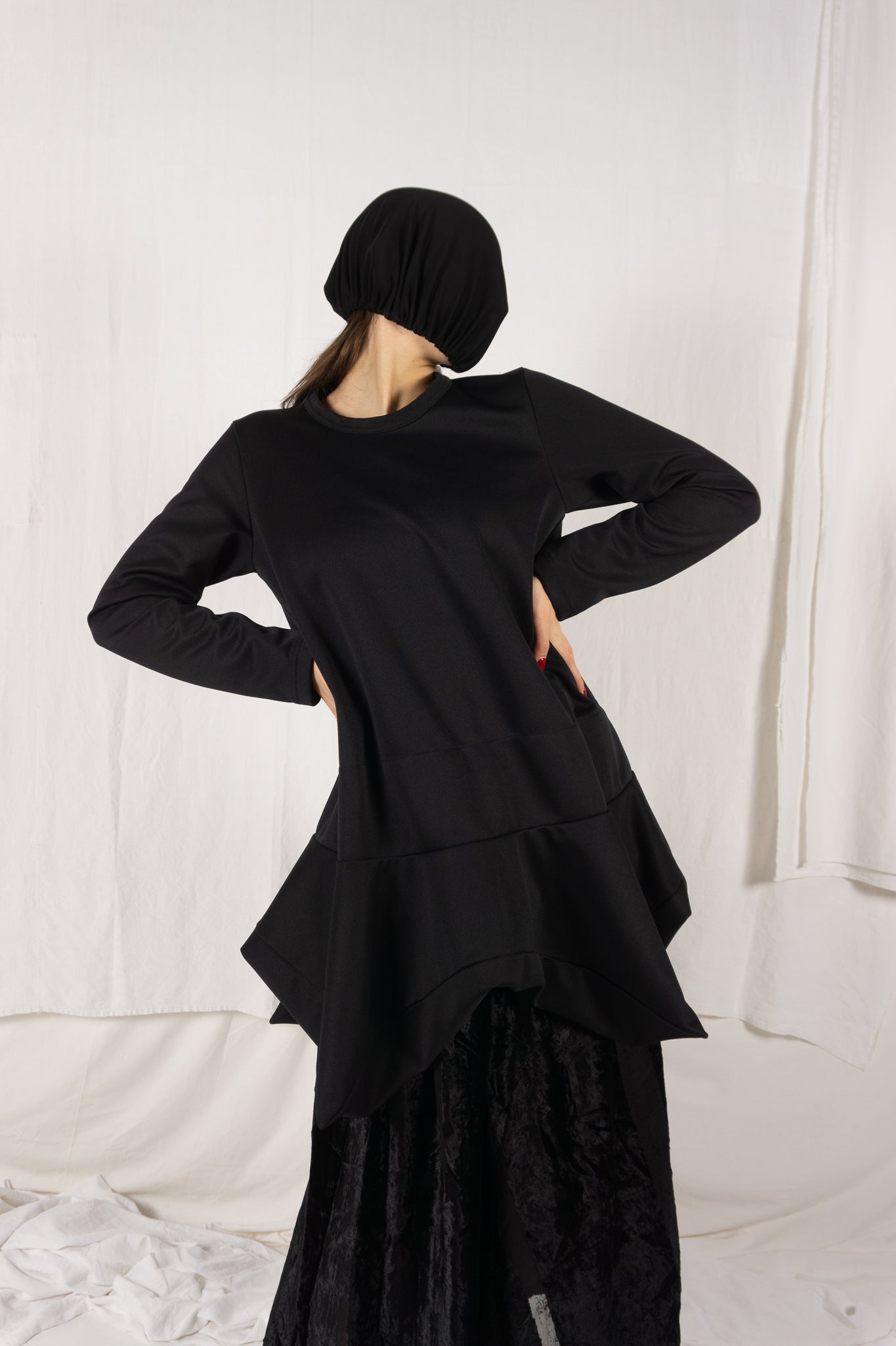 Comme des Garçons SS21 asymmetric shirt – label detail | Recente Studio