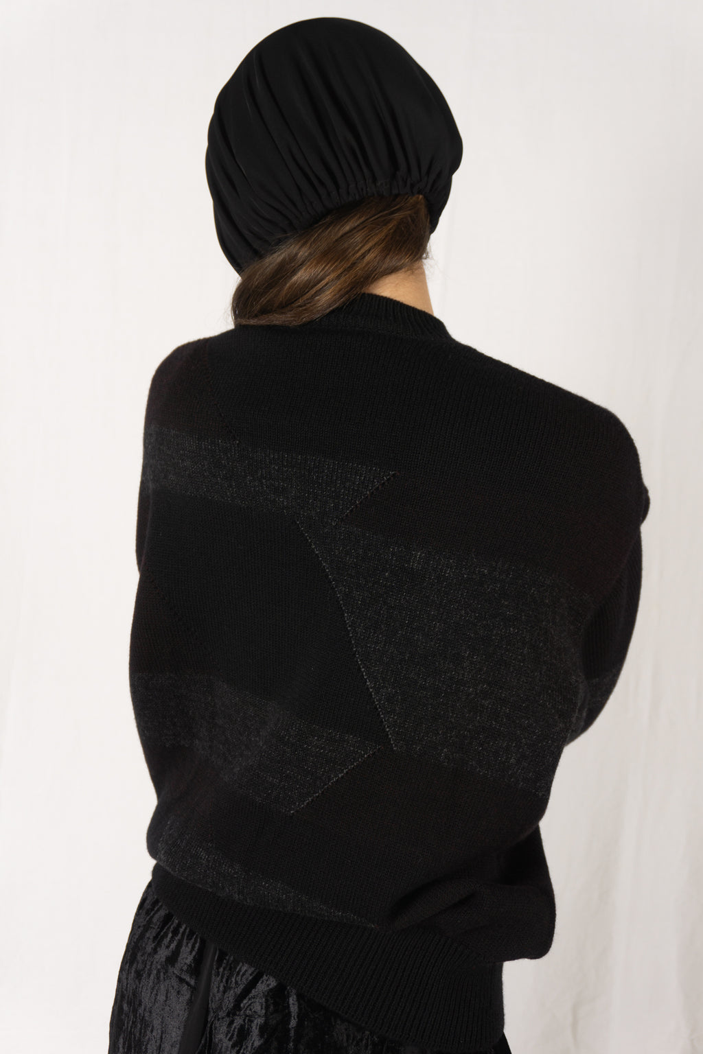 Y's Yohji Yamamoto 1990s sweater – side view | Recente Studio