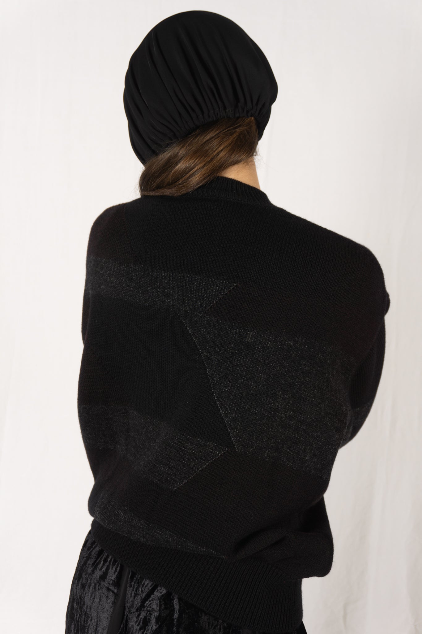 Y's Yohji Yamamoto 1990s sweater – side view | Recente Studio