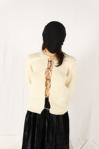 Comme des Garçons A/W 2001 sweater – destroyed detail | Recente Studio