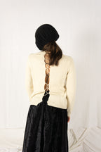 Comme des Garçons AW01 sweater – back view | Recente Studio