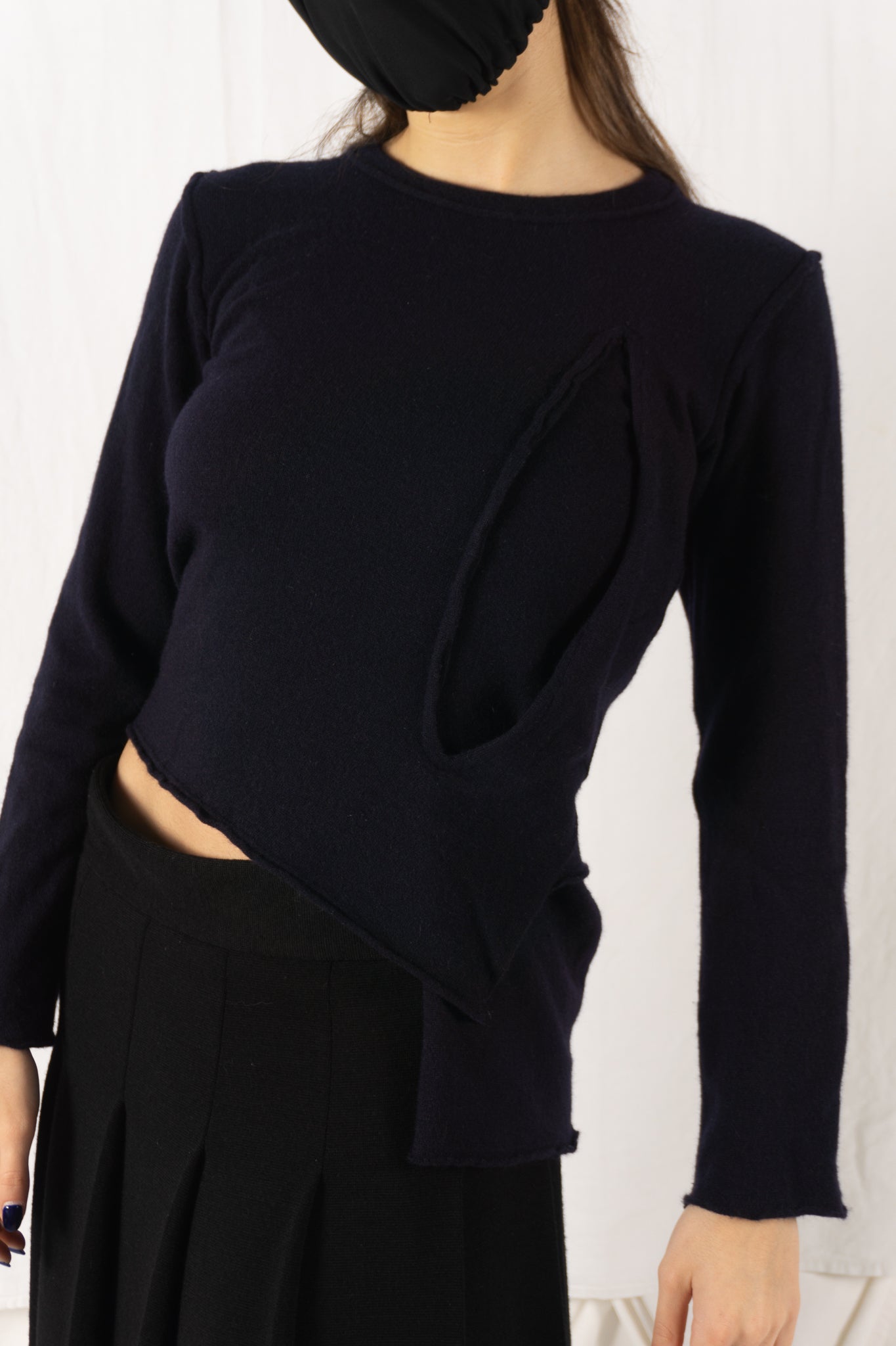 Comme des Garçons AW02 jumper – back view | Recente Studio
