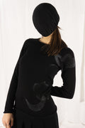 Comme des Garçons 1995 printed long-sleeve jersey – front view | Recente Studio