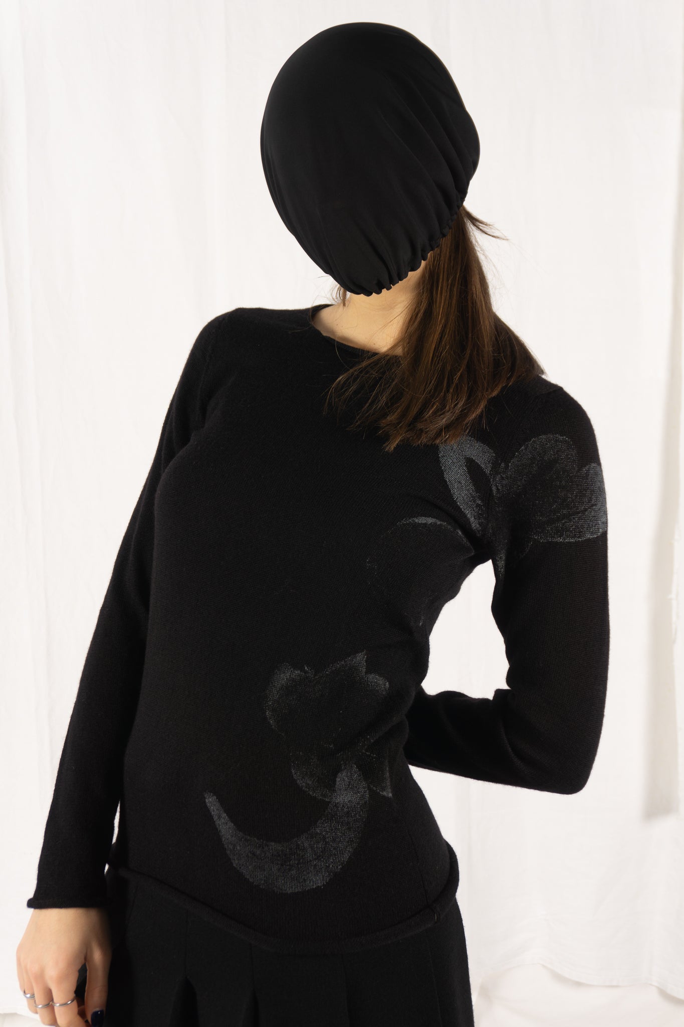 Comme des Garçons 1995 printed long-sleeve jersey – front view | Recente Studio