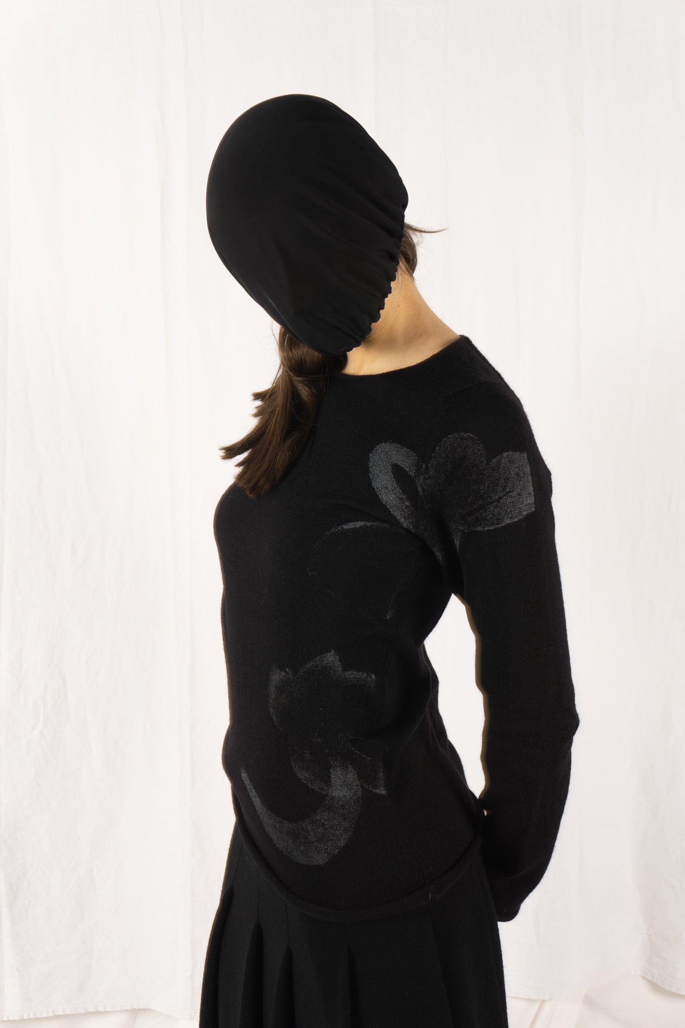 Comme des Garçons 1995 printed long-sleeve jersey – back view | Recente Studio
