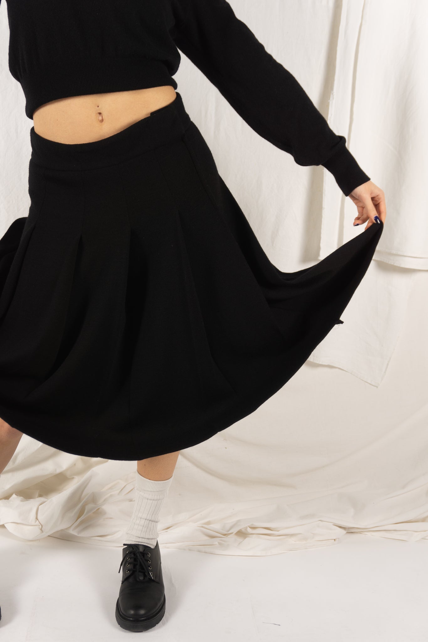 Comme des Garçons AW08 skirt – label detail | Recente Studio