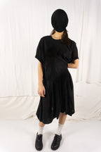 Comme des Garçons Noir 1989 sheer sleeveless dress – side view | Recente Studio